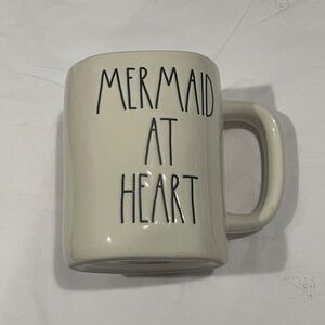 Rae Dunn Disney Princess Ariel Mermaid At Heart Mug